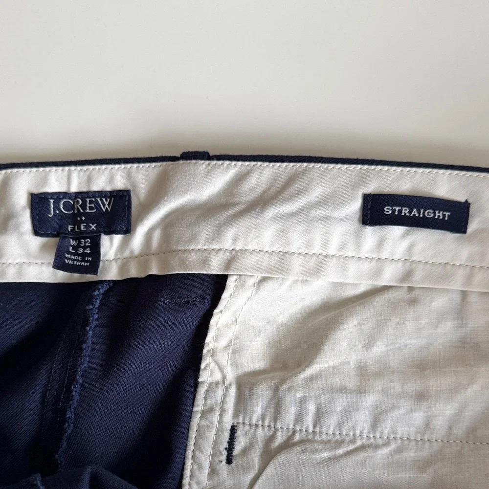 J. Crew Men's Navy Chino Pants